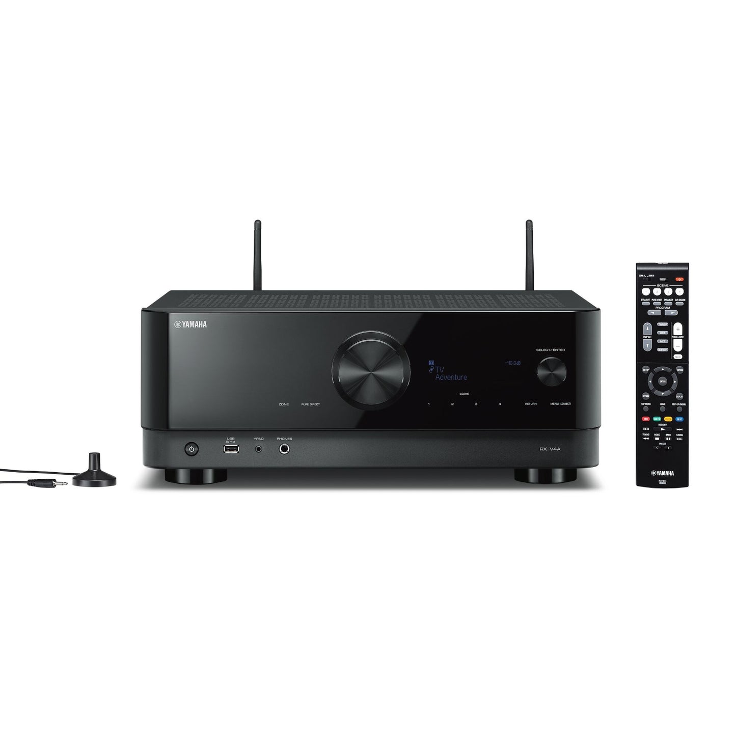 Yamaha RX-V4A 5.2 Channel AV Receiver - Black