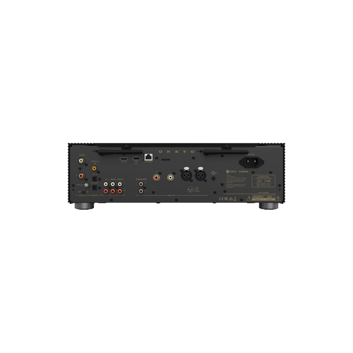 Onkyo P-80 Network Amplifier (Black)