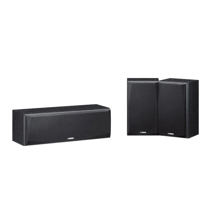 Yamaha NS 5.1 Home Theatre System with Yamaha RX-V4A 5.2 Channel AV Receiver - Black