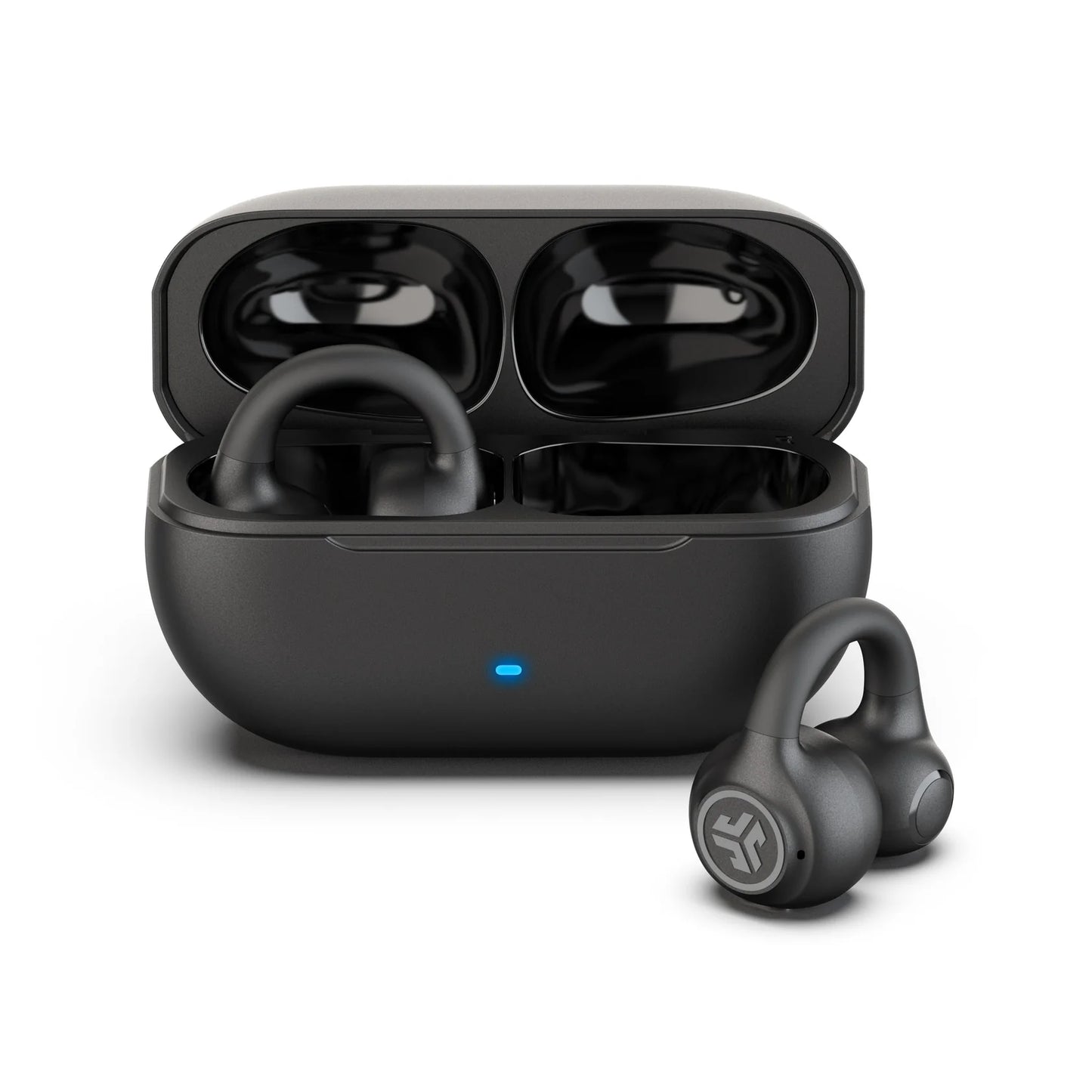 JLAB Flex Open-Clip True Wireless Earbuds - Black