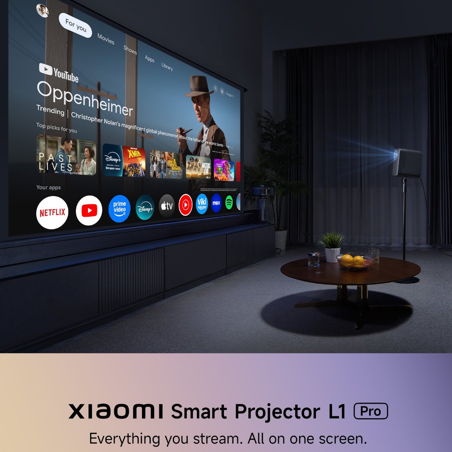 Xiaomi Smart Projector L1 Pro - Black