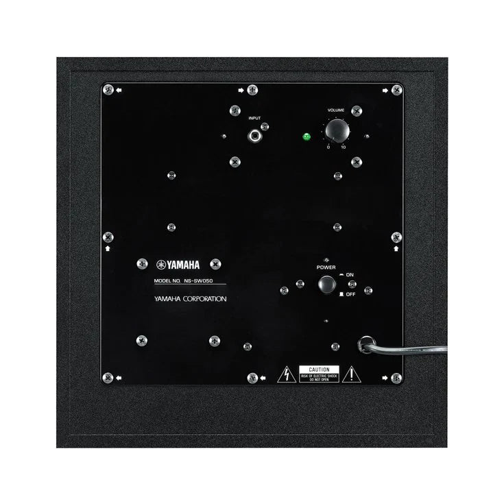 Yamaha NS 5.1 Home Theatre System with Yamaha RX-V4A 5.2 Channel AV Receiver - Black
