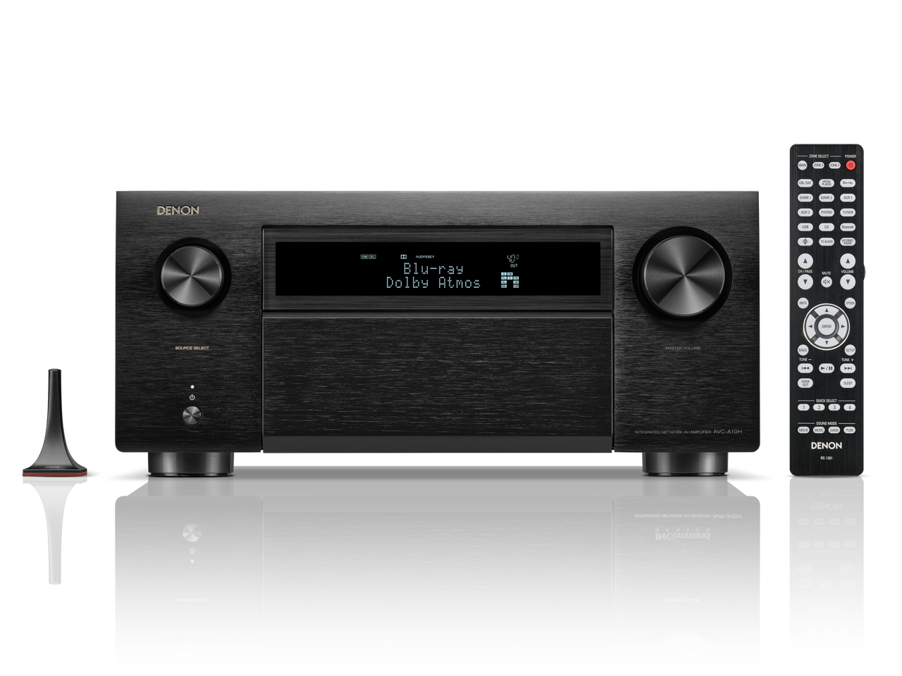 Denon AVC-A10H 13.4 Ch 150W 8K AV Receiver with HEOS Built-in - Black