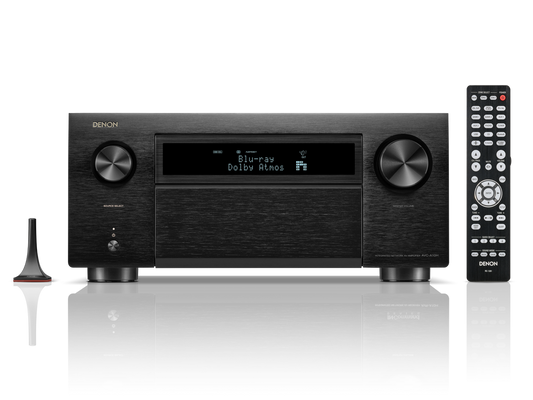 Denon AVC-A10H 13.4 Ch 150W 8K AV Receiver with HEOS Built-in - Black