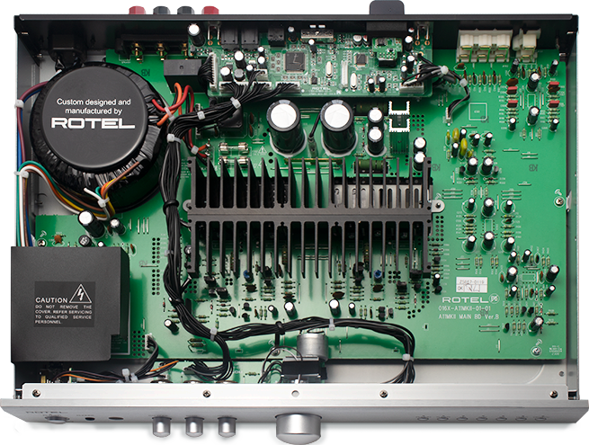 Rotel A11 MKII Integrated Amplifier - Black