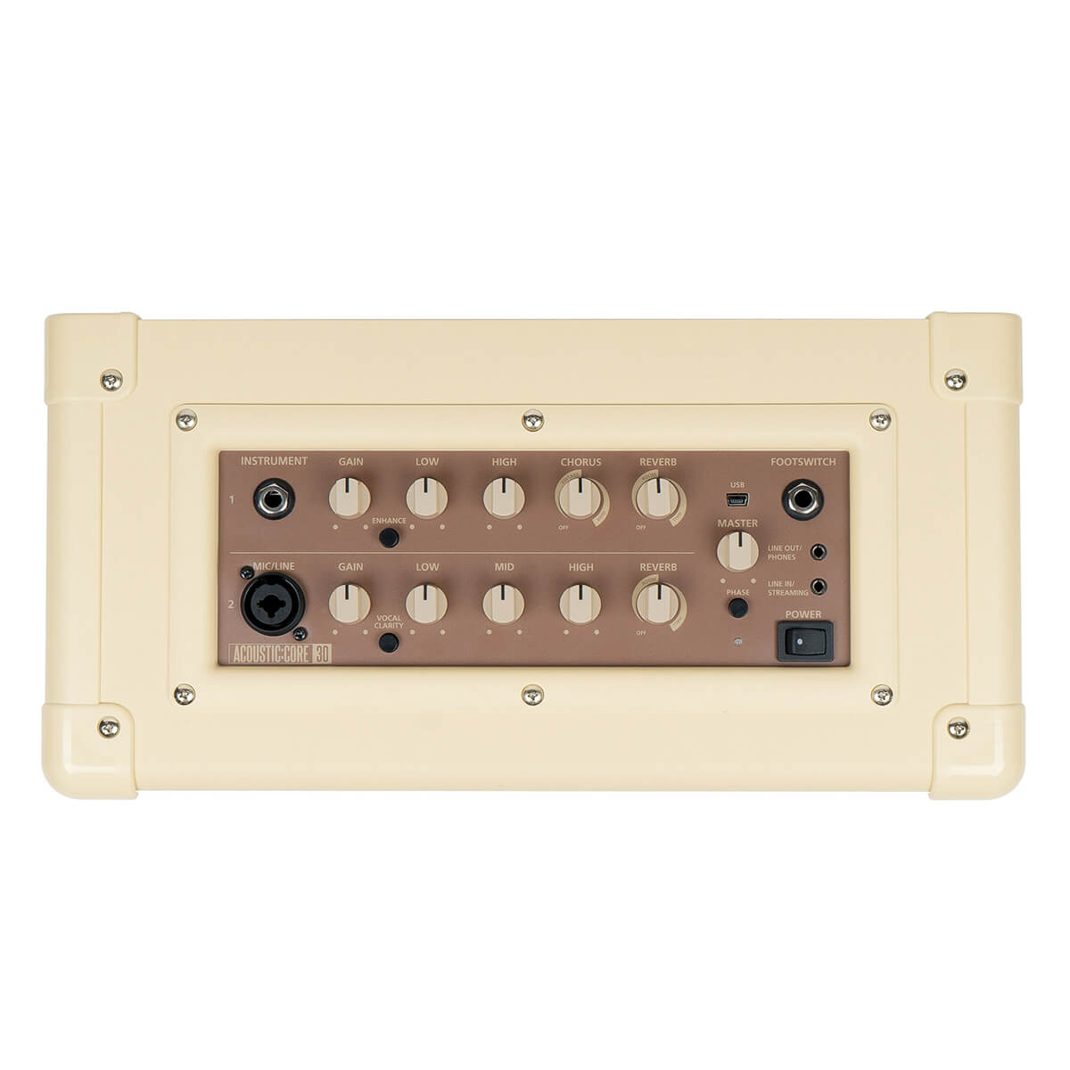 Blackstar Acoustic: Core 30 Super Wide Stereo Amplifier - Each - Cream