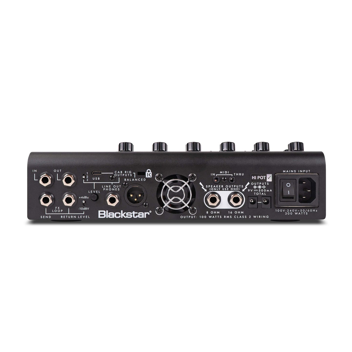 Blackstar Dept. 10 AMPED 3 Multi-Channel with High-Gain Amp Pedal - Black (Each)