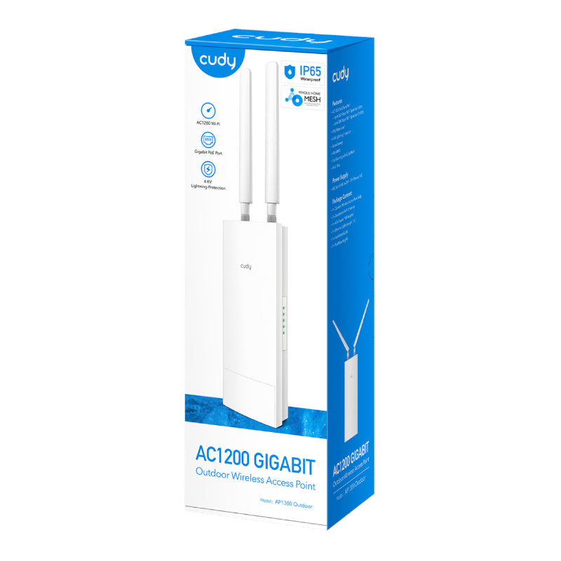 cudy AC1200 Gigabit Dual Band Ceiling Access Point – Outdoor