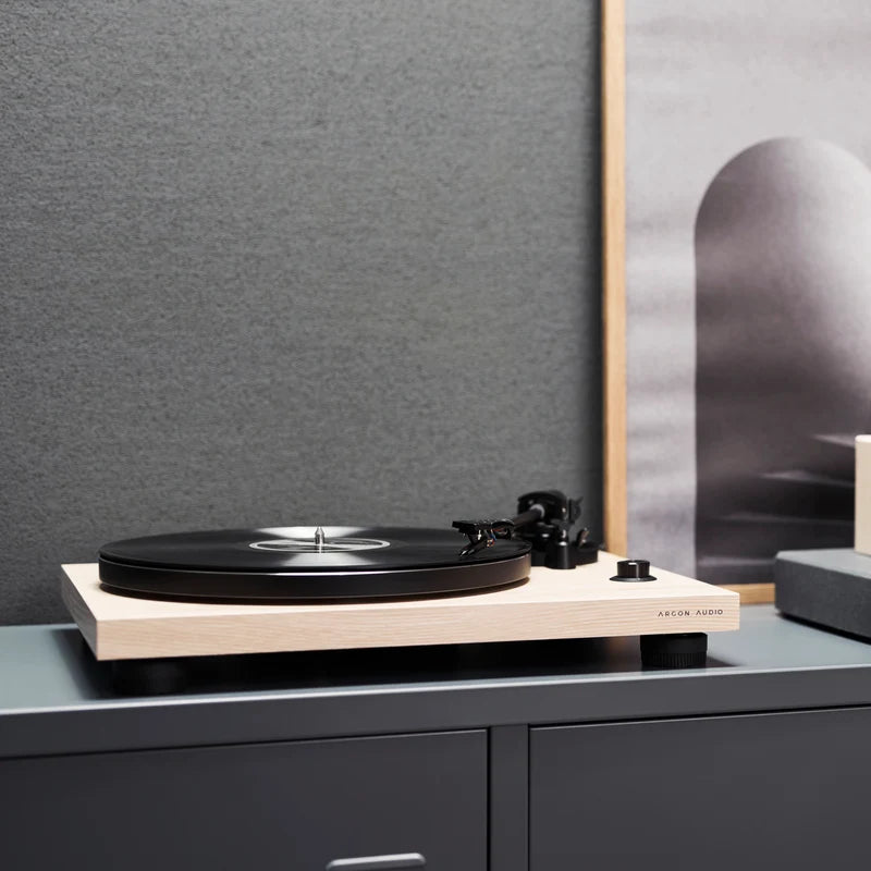 Argon Audio TT-3 Turntable - Ash (PVC)
