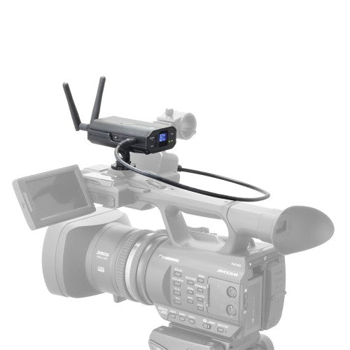 Audio-Technica ATW-1702 Camera Receiver with ATW-T1002 Handheld Microphone Transmitter