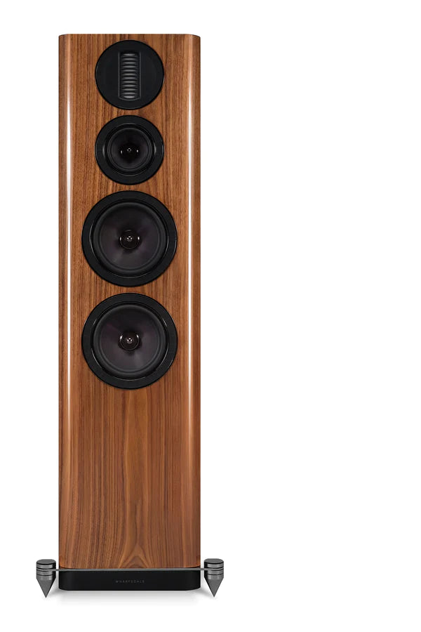 Wharfedale Aura 4 Floorstanding Speakers - Pair - walnut