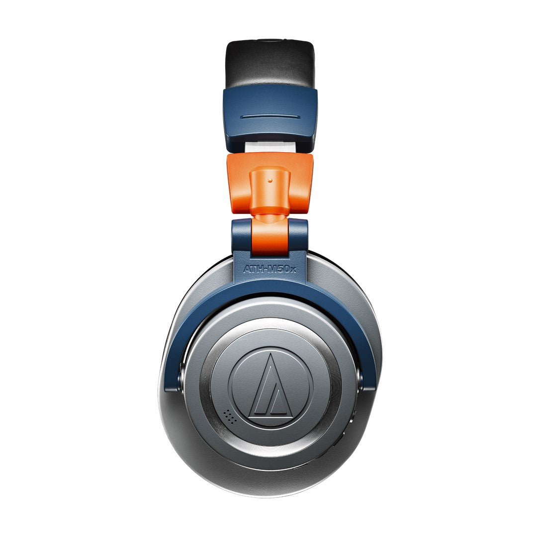 Audio-Technica ATH-M50XBT2LAB Limited Edition Wireless Headphones - Blue / Orange