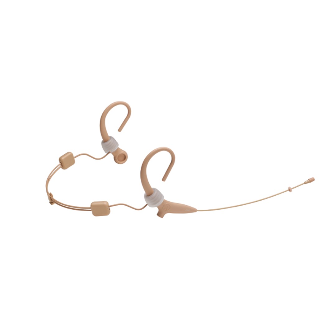 Audio-Technica BP892XCH-TH Omni Condenser Earset Mic-Beige