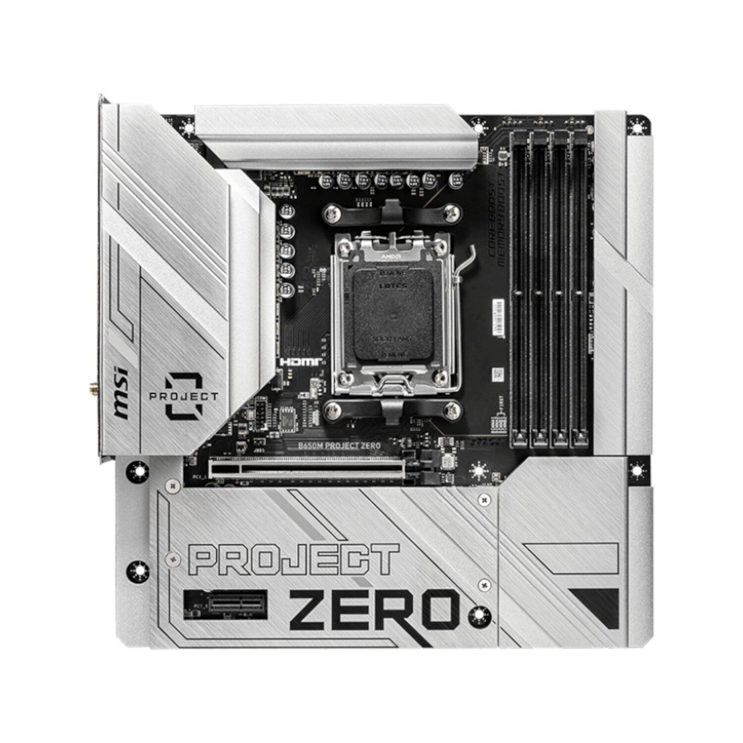 MSI B650M PROJECT ZERO Motherboard