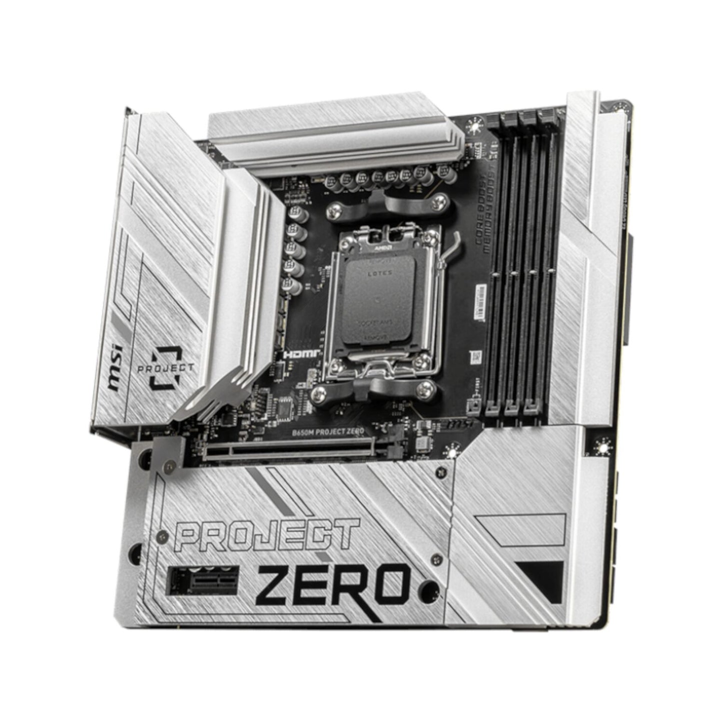 MSI B650M PROJECT ZERO Motherboard