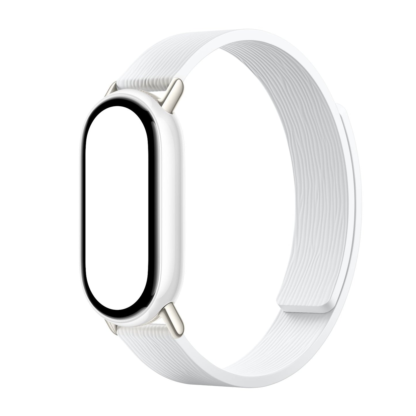 Xiaomi Smart Band 10 Magnetic Kona Leather Strap – Glacier White