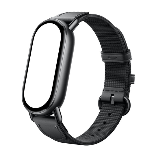Xiaomi Smart Band 10 Knitted Silk Strap β Ebony Black