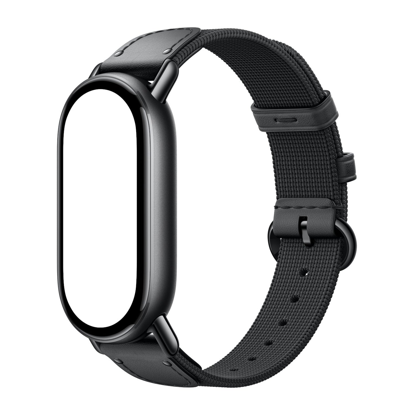 Xiaomi Smart Band 10 Knitted Silk Strap – Ebony Black