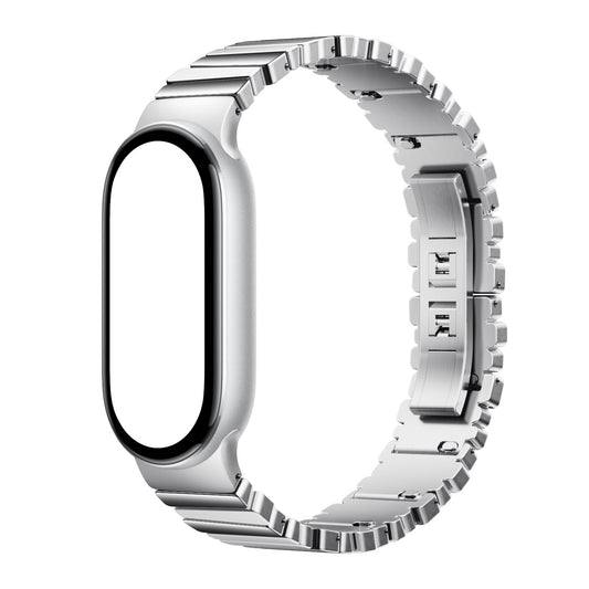 Xiaomi Smart Band 10 Asymmetrical Metal Strap β Silver