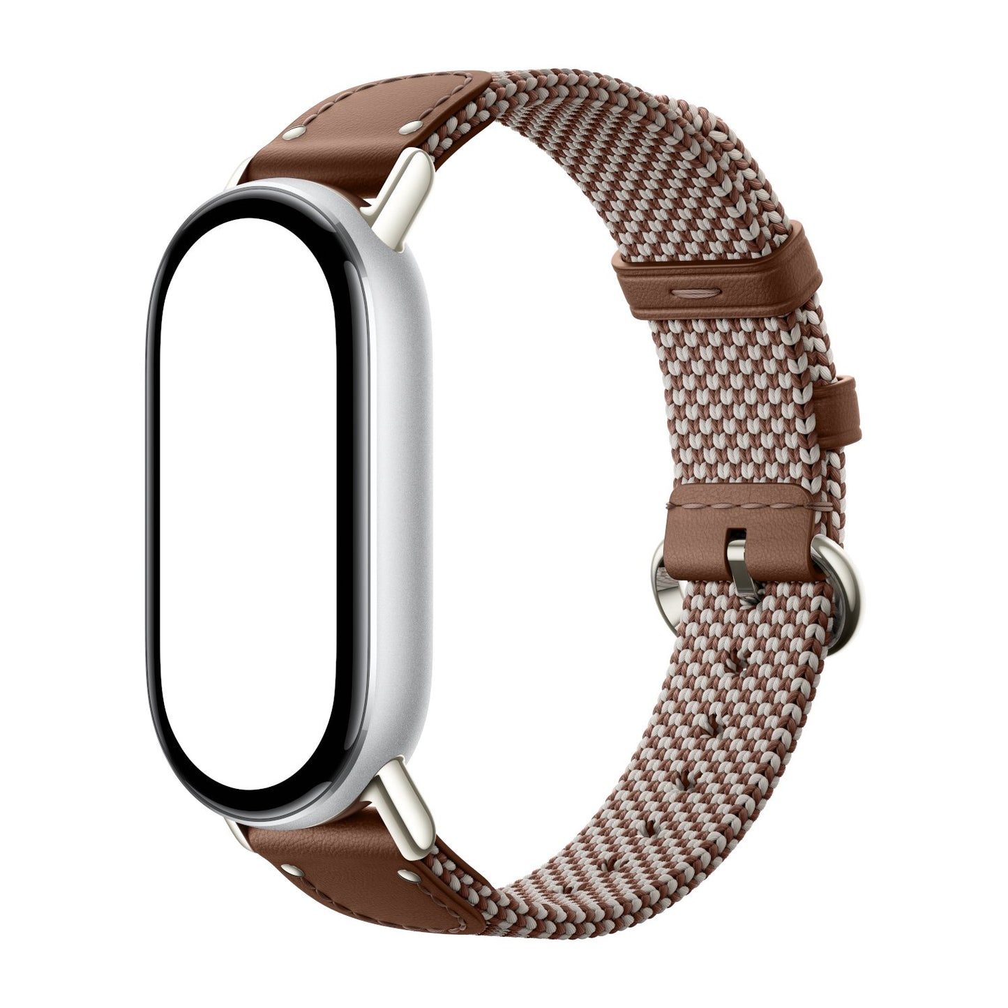 Xiaomi Smart Band 10 Knitted Silk Strap – Feather Brown