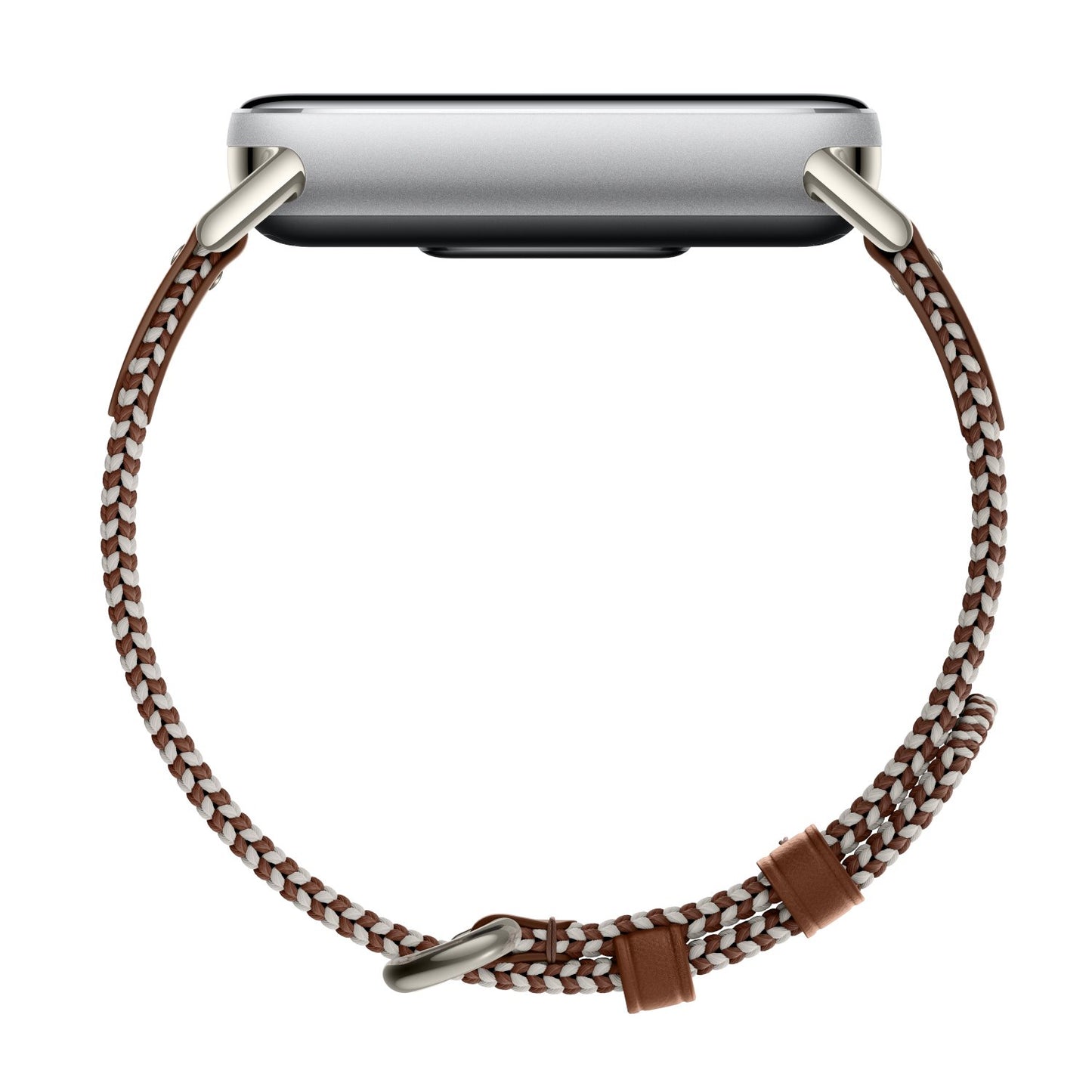 Xiaomi Smart Band 10 Knitted Silk Strap – Feather Brown