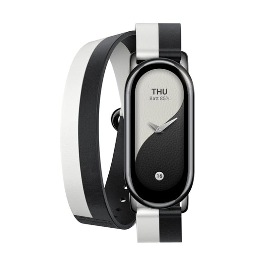 Xiaomi Smart Band 8 Double Wrap Strap β Black and white