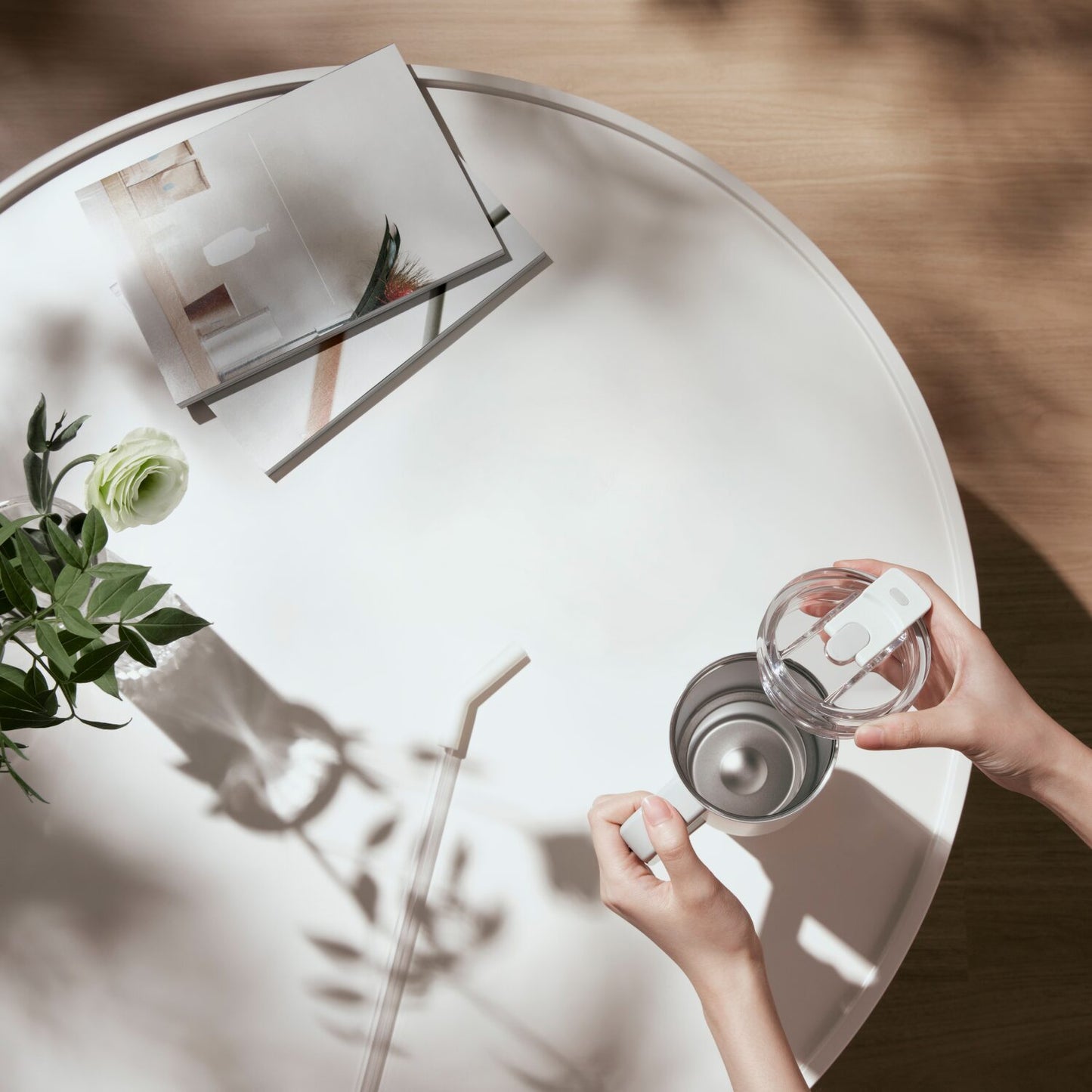 Xiaomi Straw Mug – 1L - White