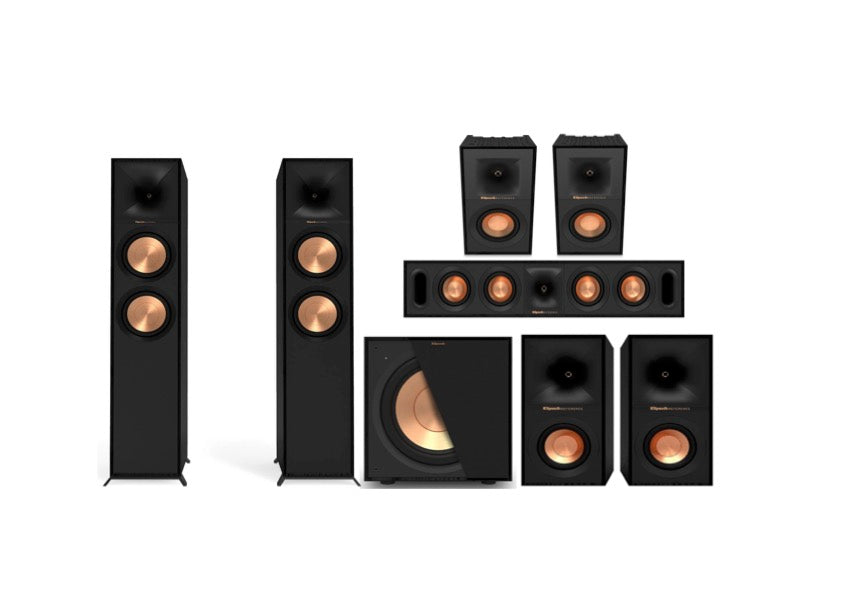 Klipsch R-600F 5.1.2 Home Theatre Package - Black