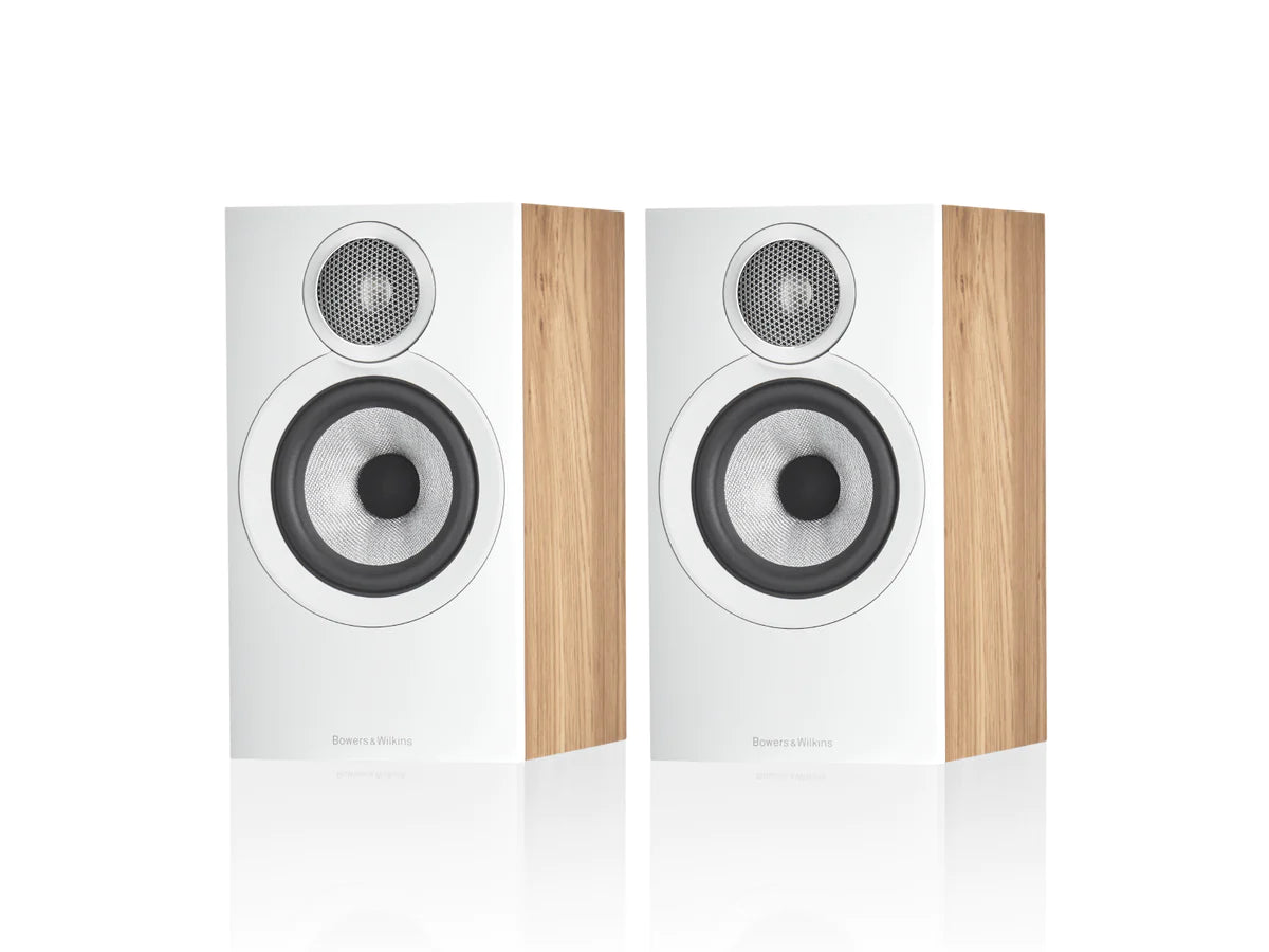 Bowers & Wilkins 607 S3 Bookshelf Speakers - Pair - Oak