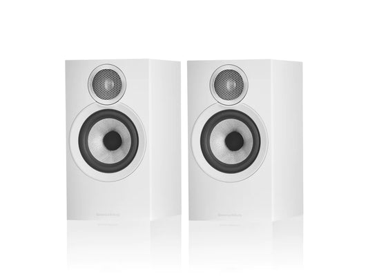 Bowers & Wilkins 607 S3 Bookshelf Speakers - Pair - White