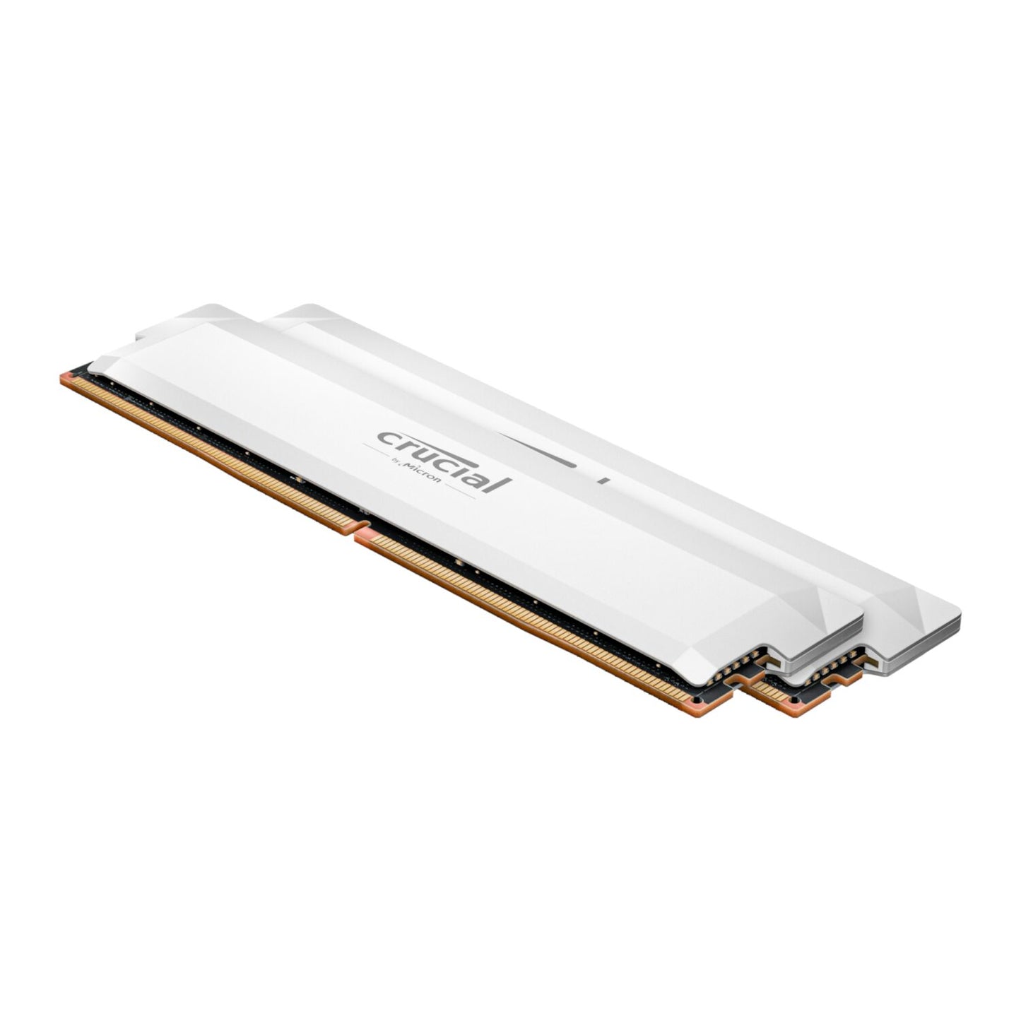 Crucial Pro DDR5-6000 64GB Overclocking Memory Kit – White