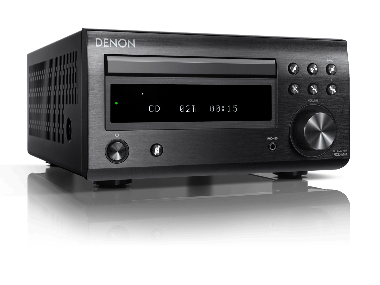 Denon RCD-M41 CD Receiver- Black
