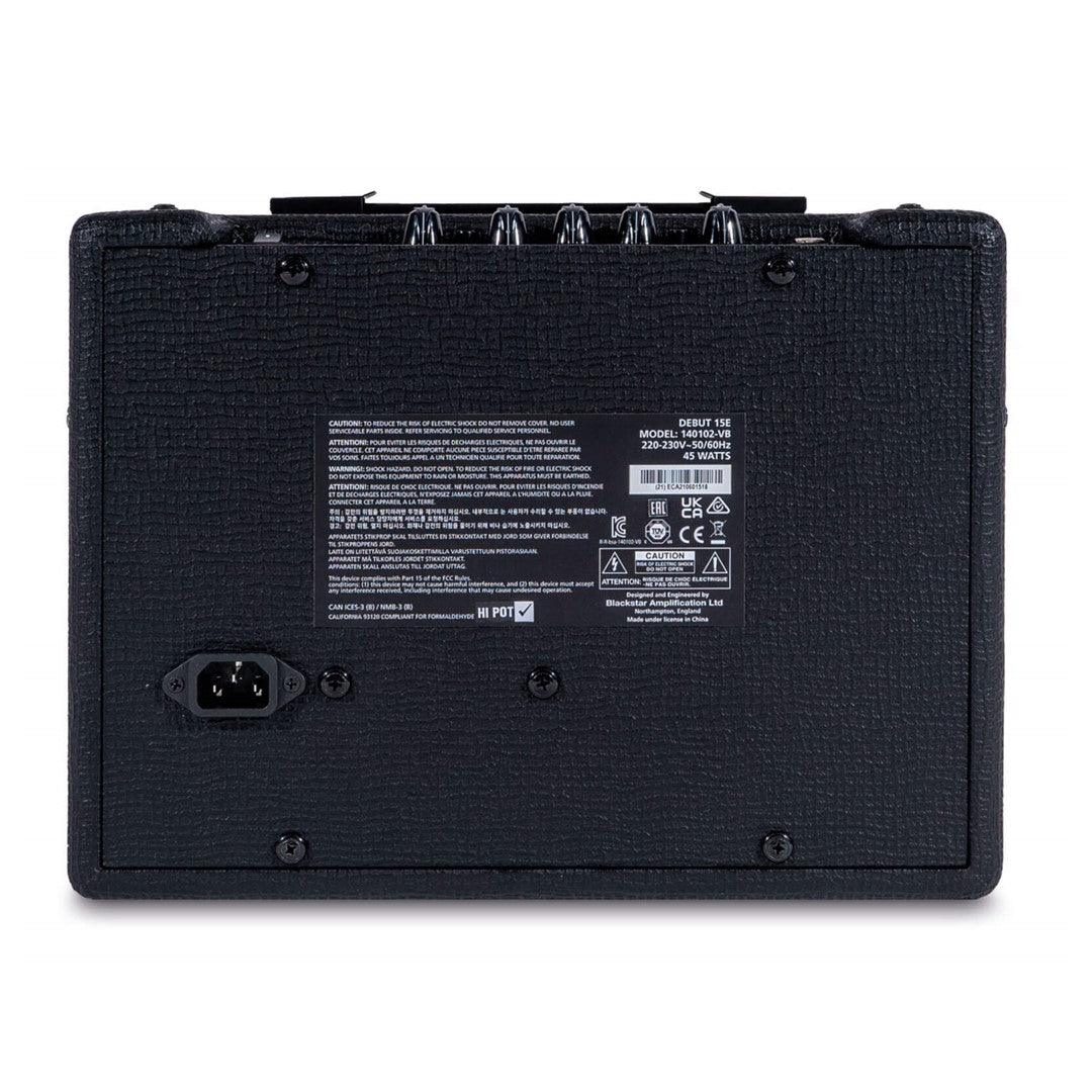 Blackstar DEBUT 15E Guitar Amplifier - Each (Black)