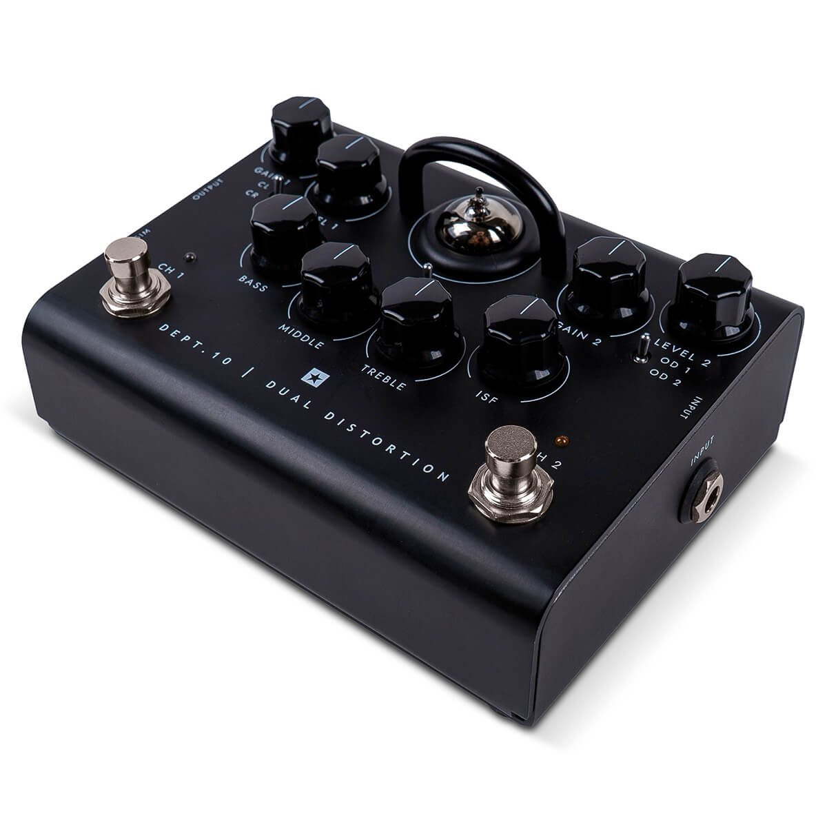 Blackstar Dept10-Dual Distortion Valve Pedal - Black (Each)