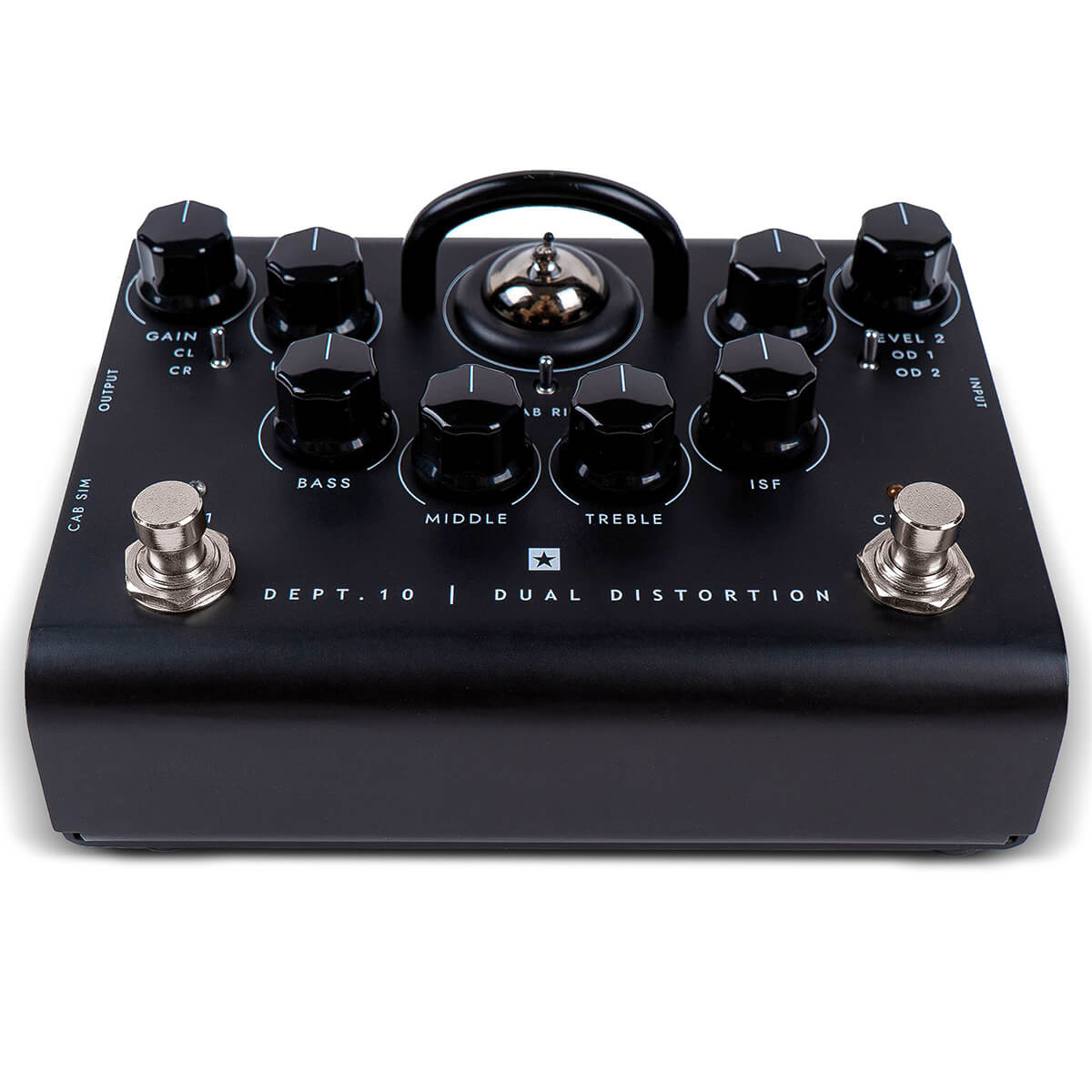 Blackstar Dept10-Dual Distortion Valve Pedal - Black (Each)