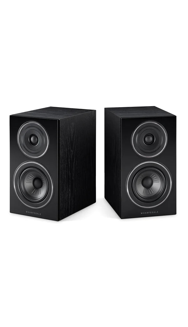 Wharfedale Diamond 12.2 Bookshelf Speaker - Pair - Black