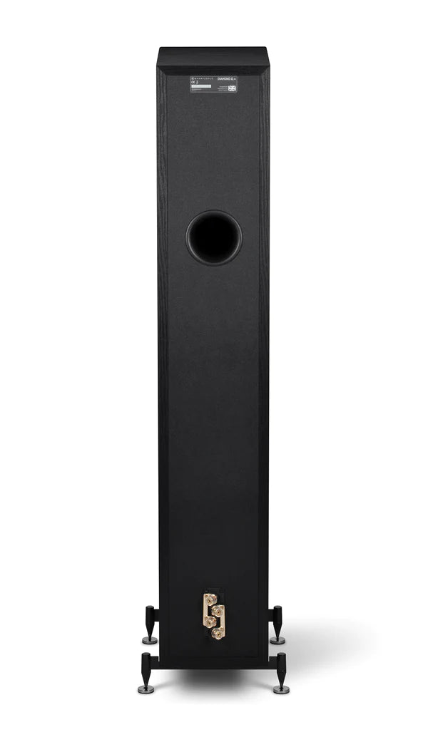 Wharfedale diamond 12.4 Floorstanding Speakers - Pair - Black