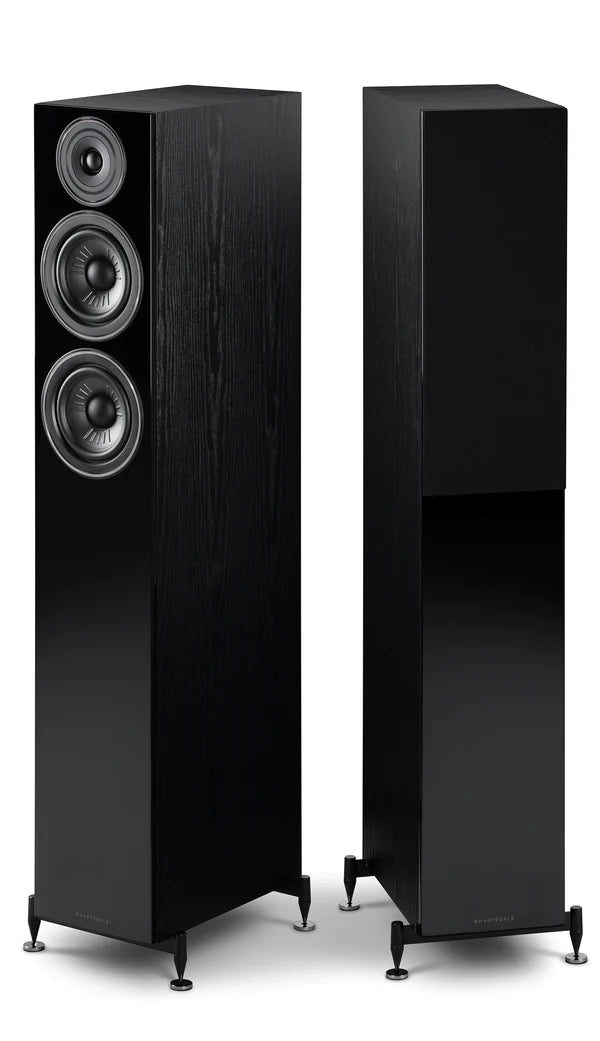 Wharfedale diamond 12.4 Floorstanding Speakers - Pair - Black