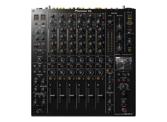 Pioneer DJ DJM-V10-LF Creative style 6-channel professional DJ mixer with long fader