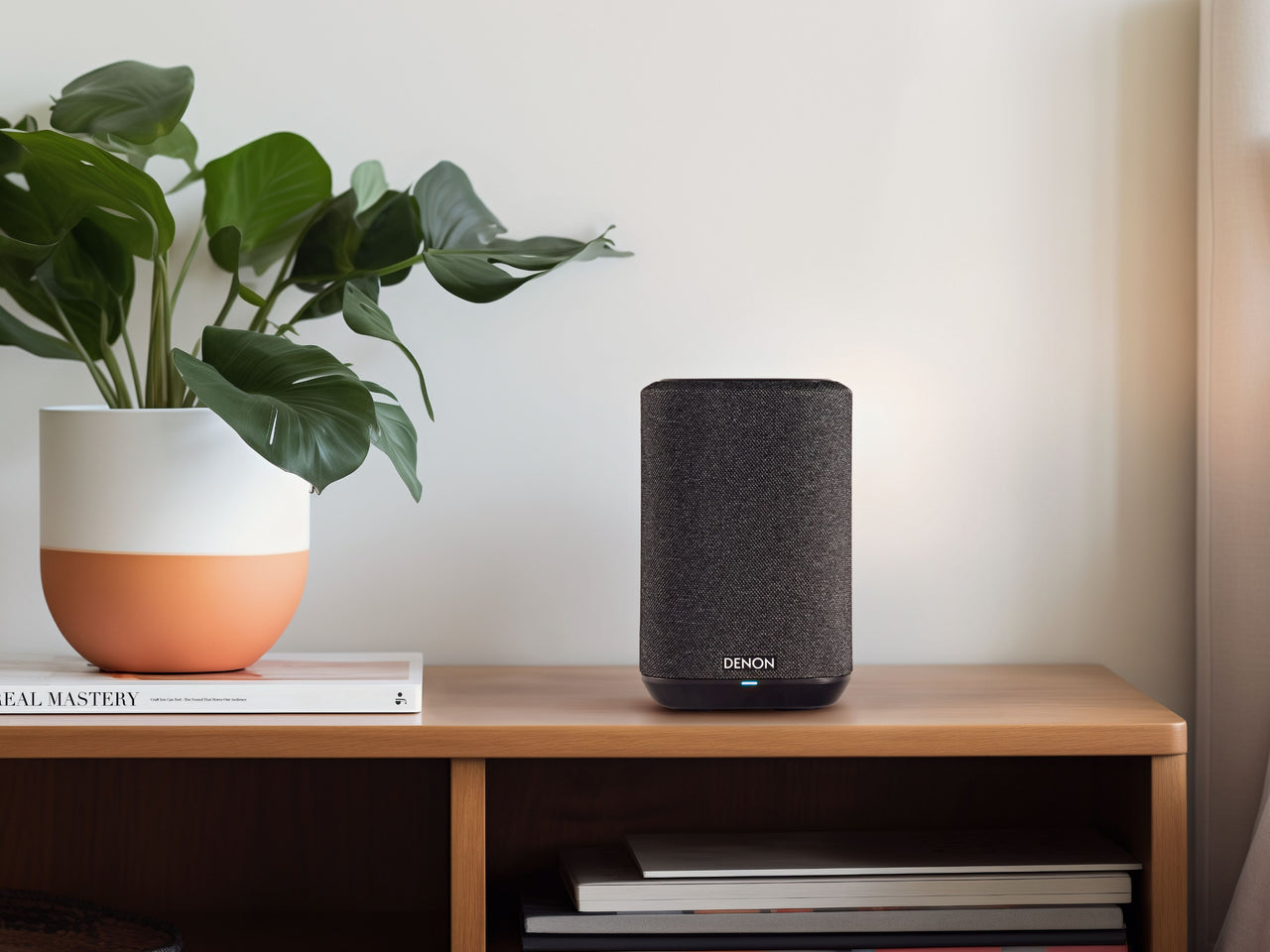 Denon Home 150 NV Compact Wireless Speaker with HEOSĀ® Built-in - Each (Black)