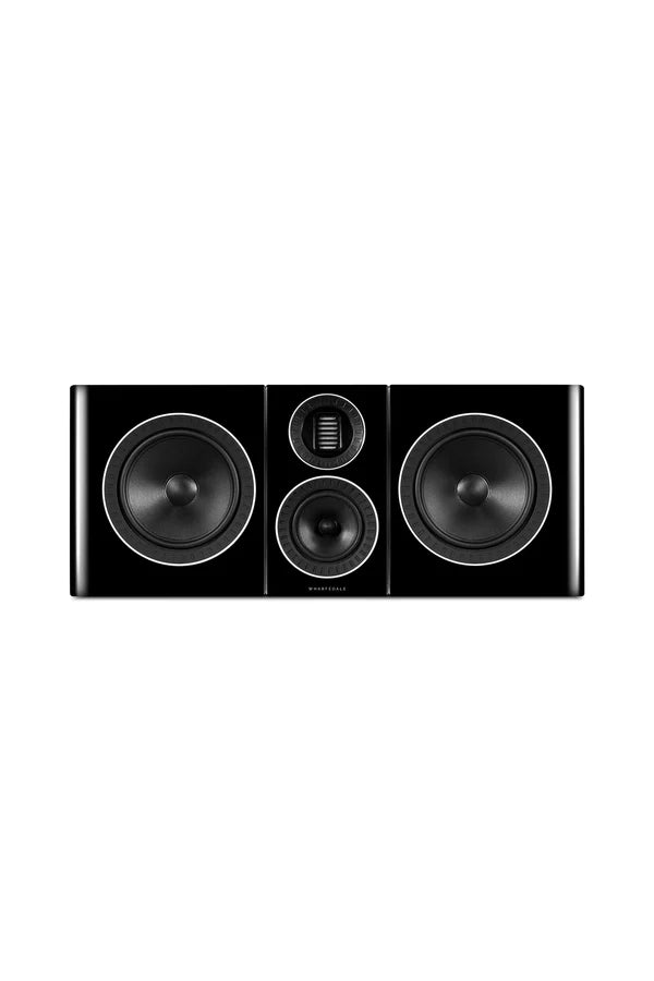 Wharfedale Elysian C Center Speaker (Piano Black) With Stand (Black)