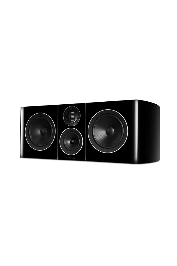 Wharfedale Elysian C Center Speaker (Piano Black) With Stand (Black)