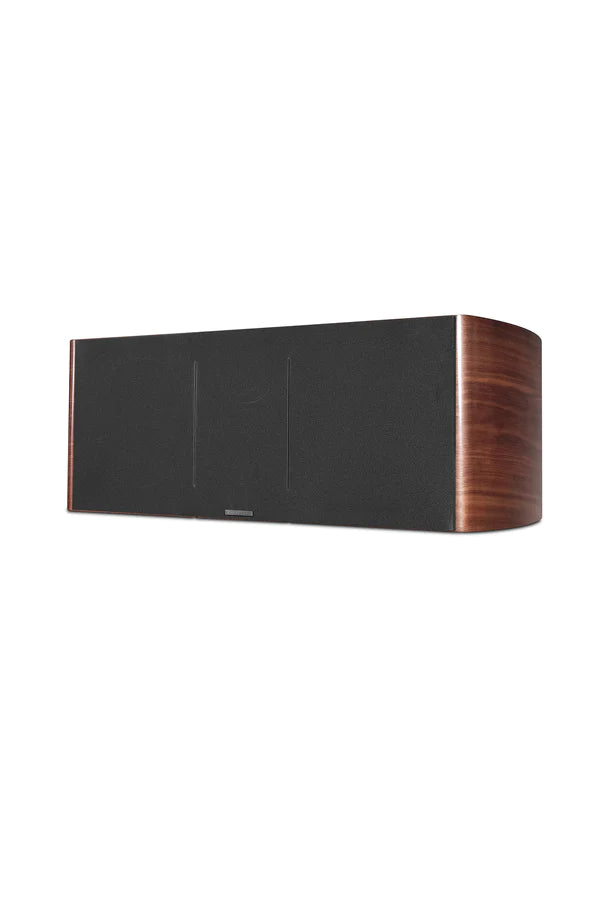 Wharfedale Elysian C Center Speaker (Walnut) With Stand (Black)