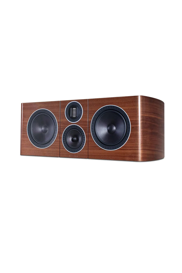 Wharfedale Elysian C Center Speaker (Walnut) With Stand (Black)