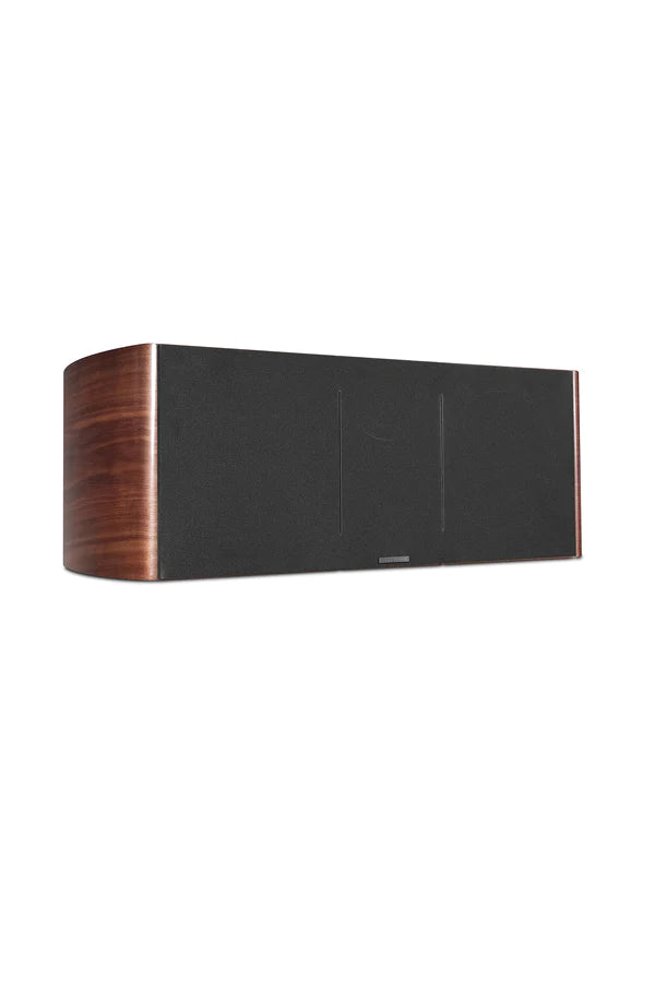Wharfedale Elysian C Center Speaker (Walnut) With Stand (Black)