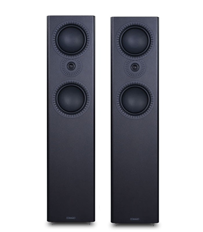 Yamaha A-S501 Stereo Amplifier (Black) with Mission LX-5 MKII Floorstanding Speaker (Black)