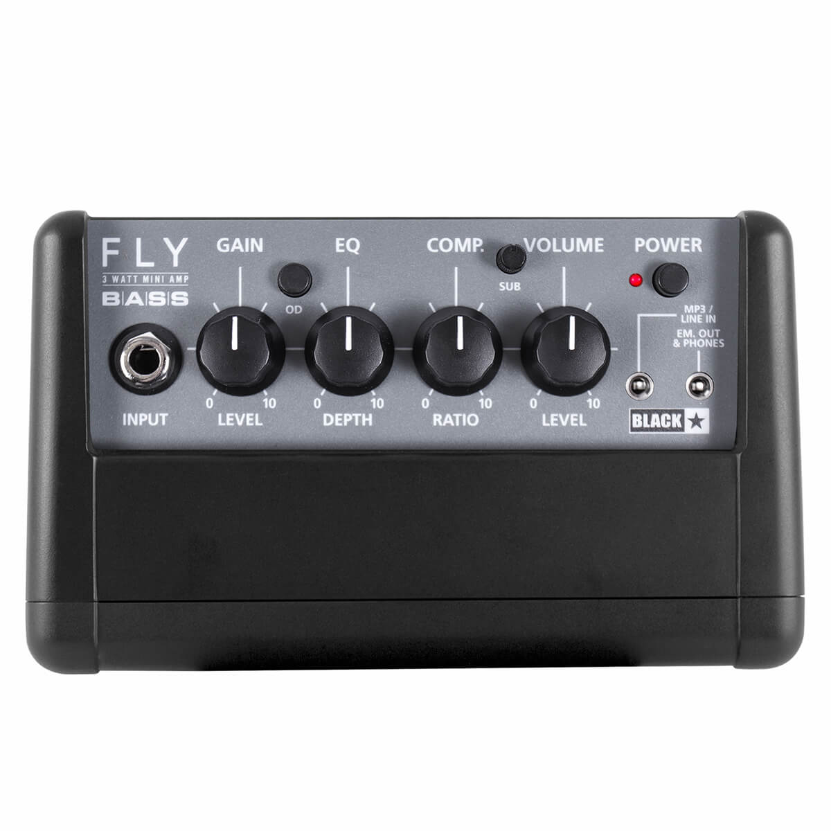 Blackstar FLY 3 Bass Guitar Mini Amp Stereo Pack - Black
