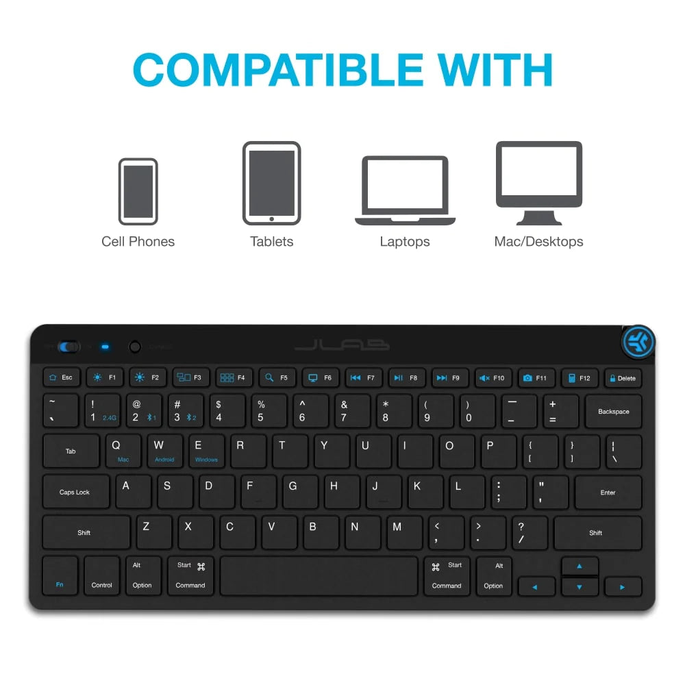 JLAB GO Wireless Keyboard - Black