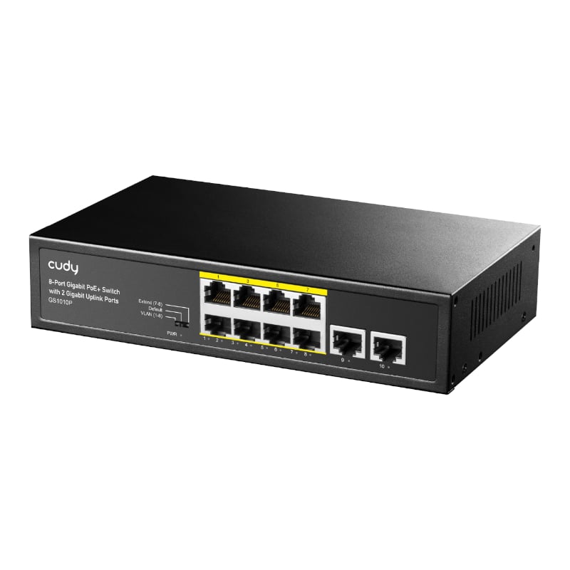 cudy 8-Port Gigabit PoE+ Unmanaged Switch