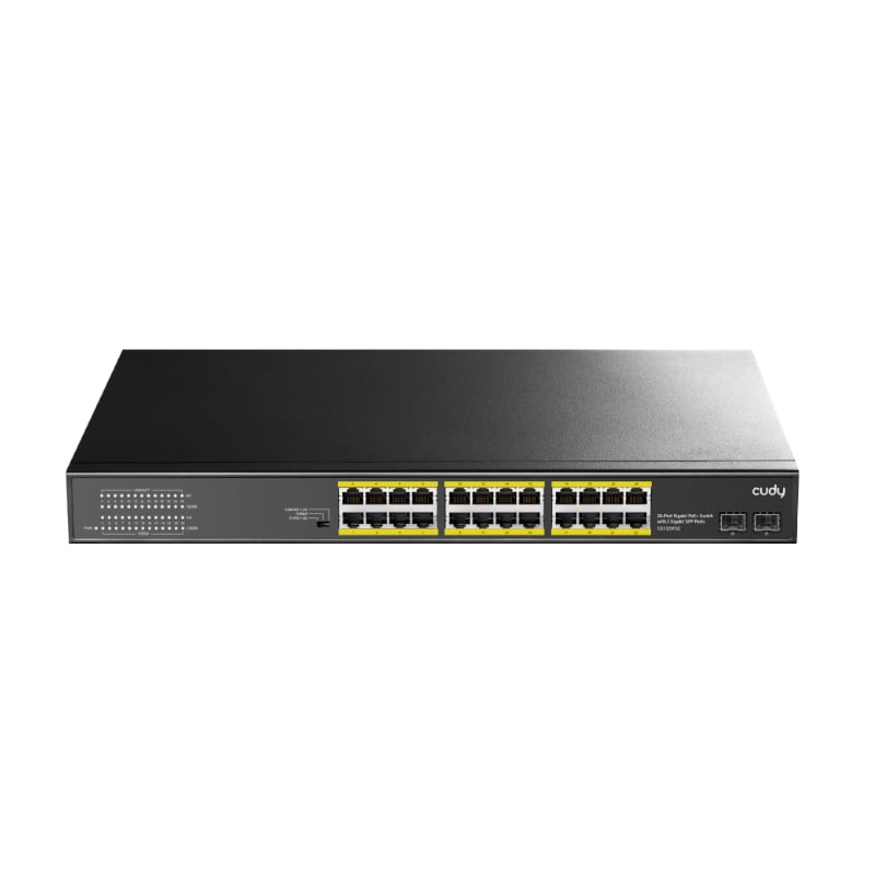 cudy 24-Port Gigabit PoE+ Unmanaged Switch